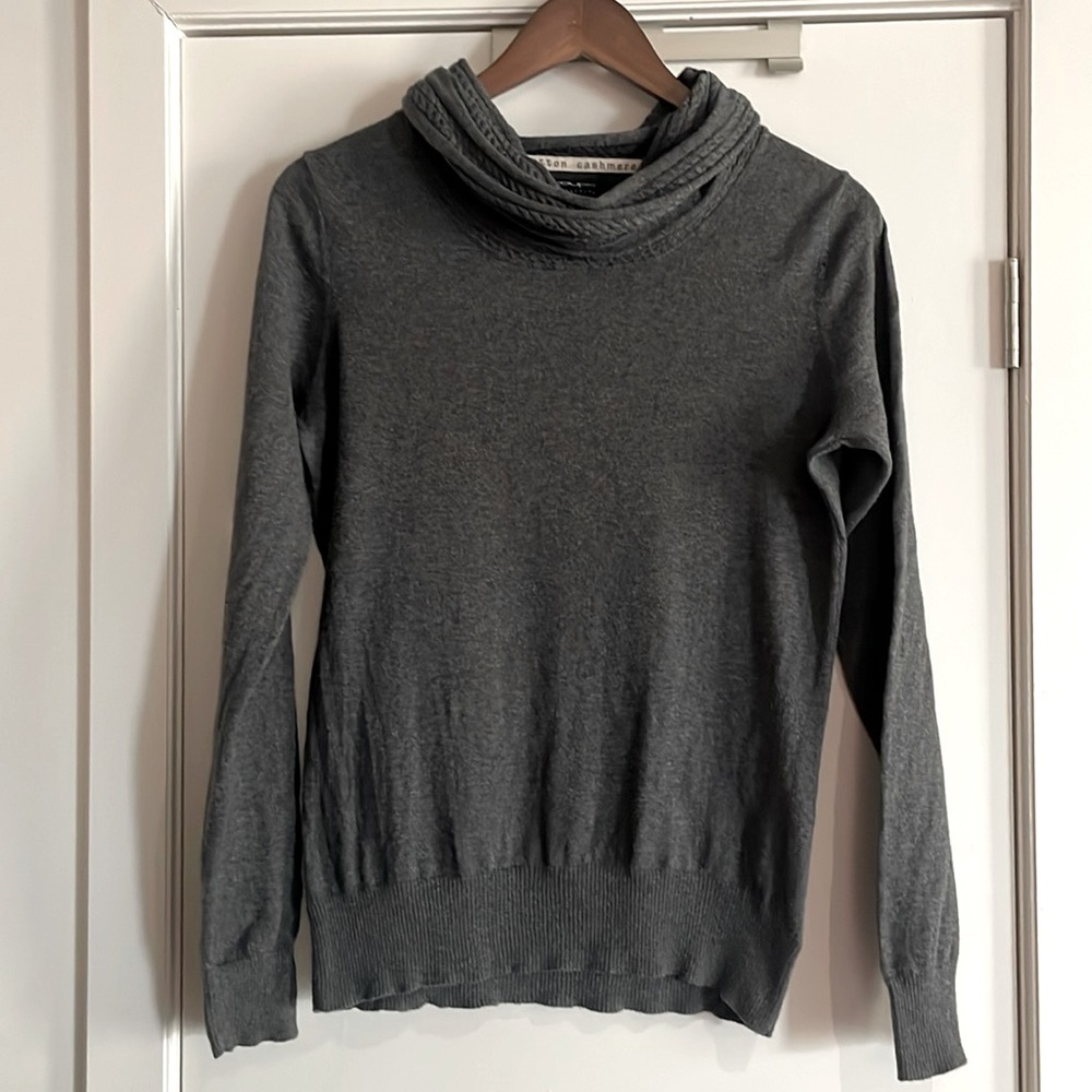 Cotton & Cashmere shirt Cowl Neck